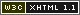 Validadación XHTML